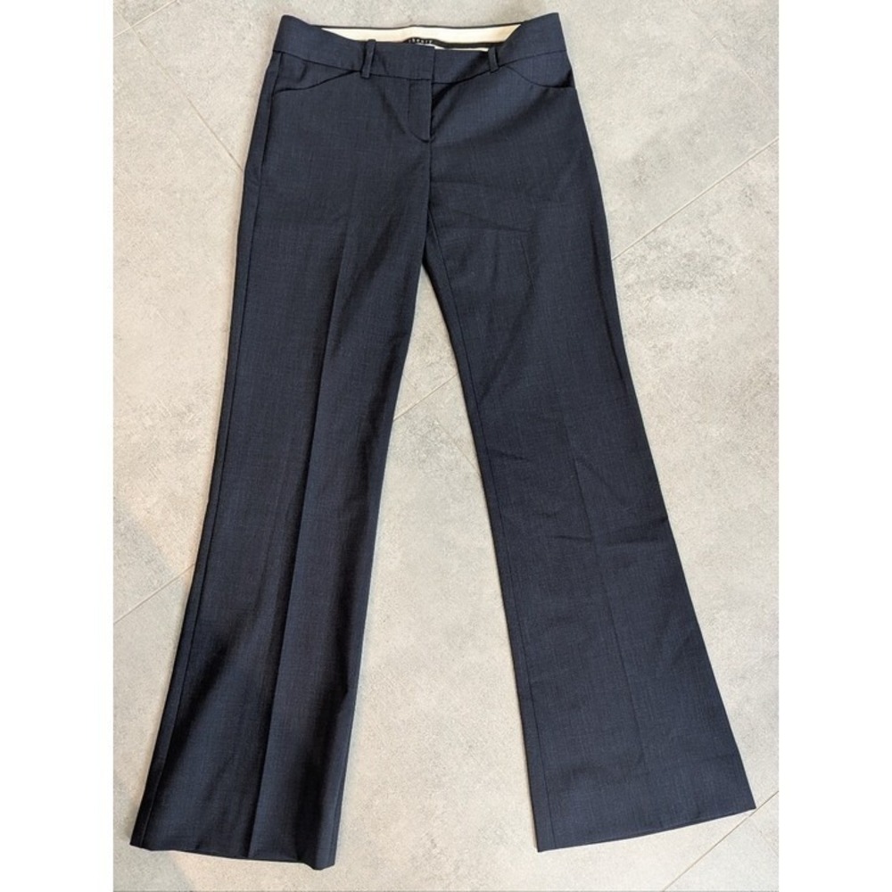 Theory Black Wide-Leg Dress Pants